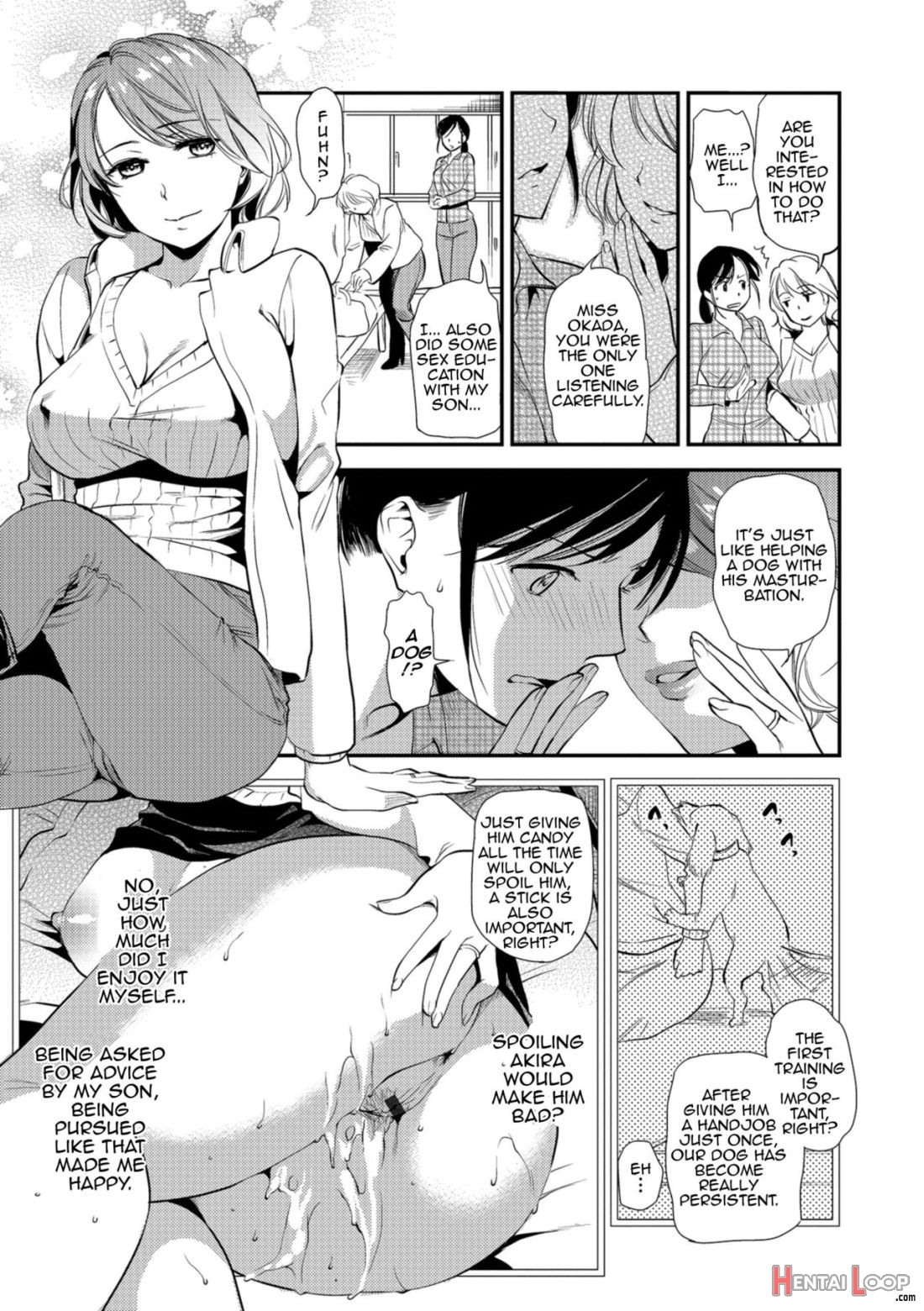 Hatsujou Boshi-okaasan Wa Shinpaisei page 39