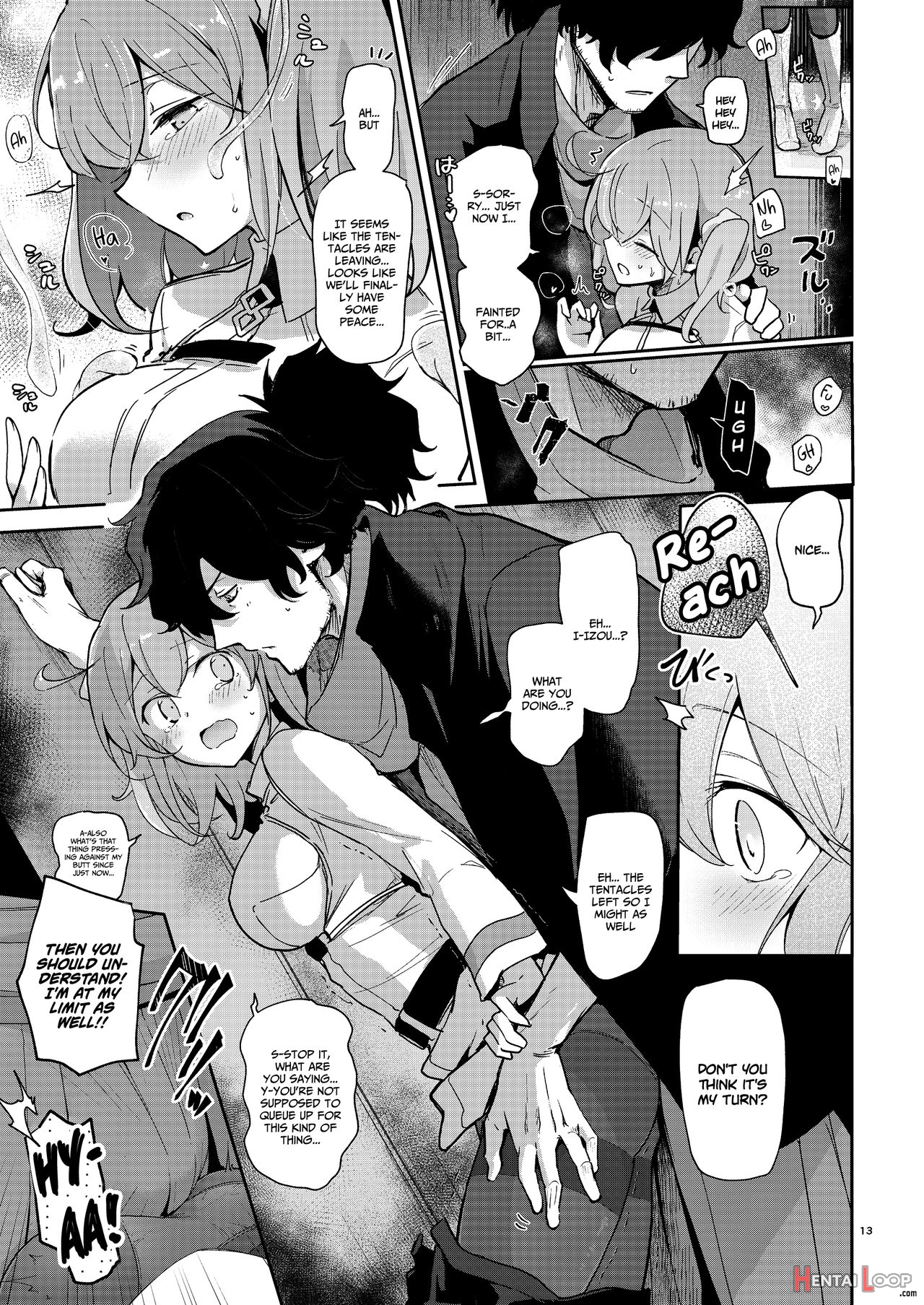 Heisho Micchaku Torappu-chuu Ni Enkaku Shokushu Ni Ijirarete Hakouchi Ga Kanzen Ni Ecchi Na Kuuki Ni Nacchaimashita page 12