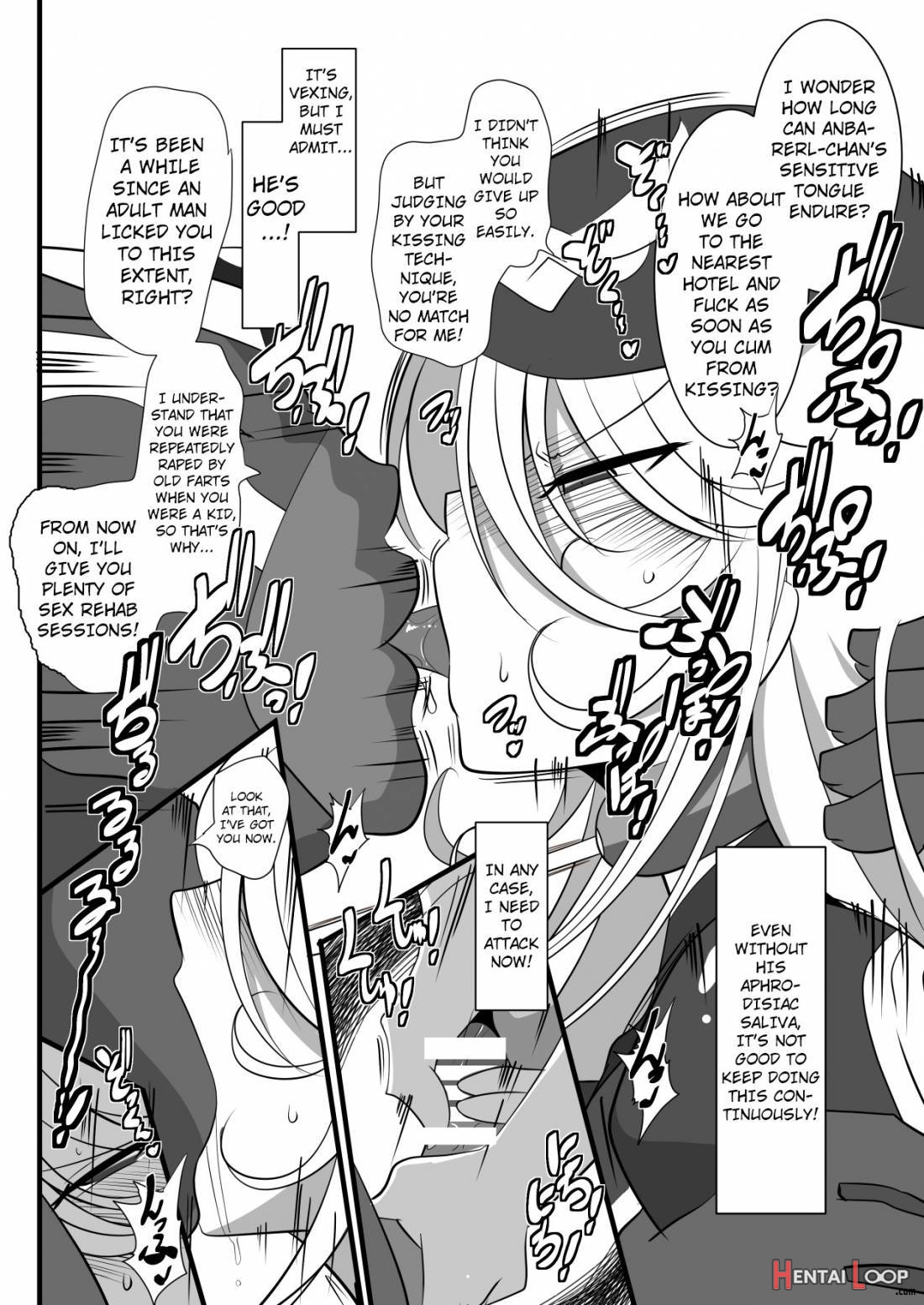 Heroine Harassment Shirogane No Anbarerl Hen Hitojichi O Torarete Nasu Subenaku Dosukebe Hero Ni Kegasareru Aku No Onna Kanbu page 20