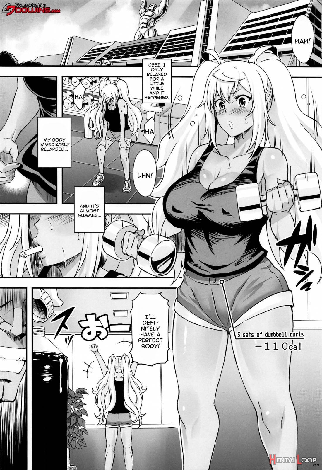 Hibiki To Asedaku Training page 2