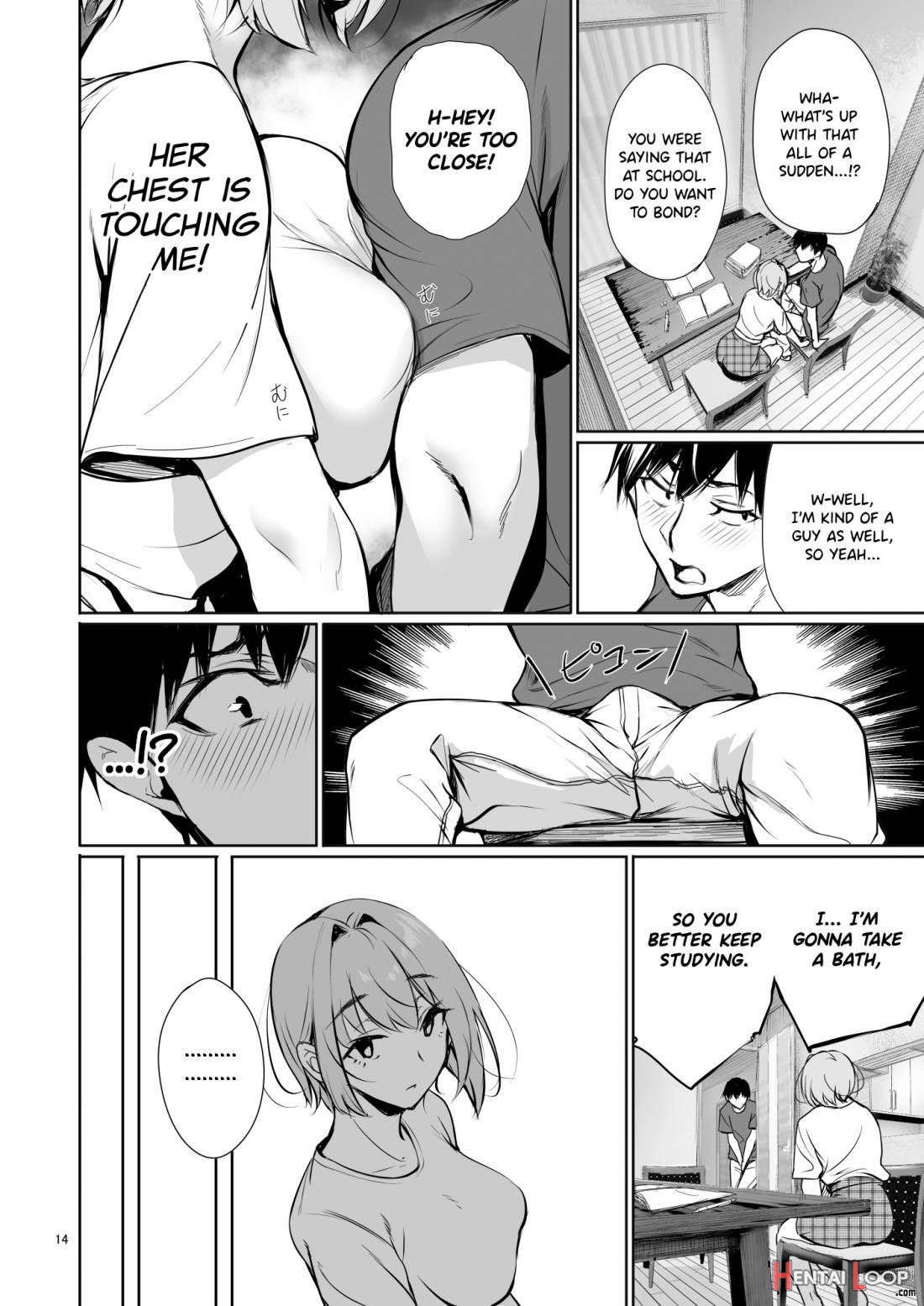 Homestay-chu No Doitsu Musume Ga Issho Ni Furo Ni Haitte Kuru Wake page 13