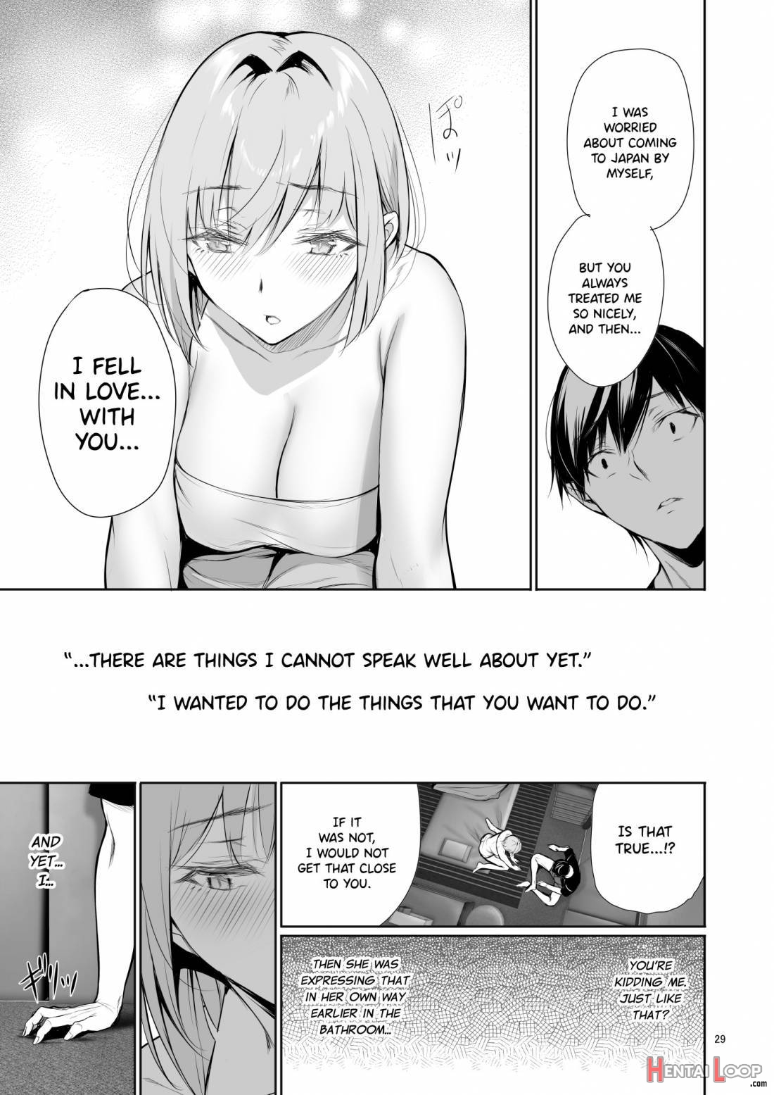 Homestay-chu No Doitsu Musume Ga Issho Ni Furo Ni Haitte Kuru Wake page 28