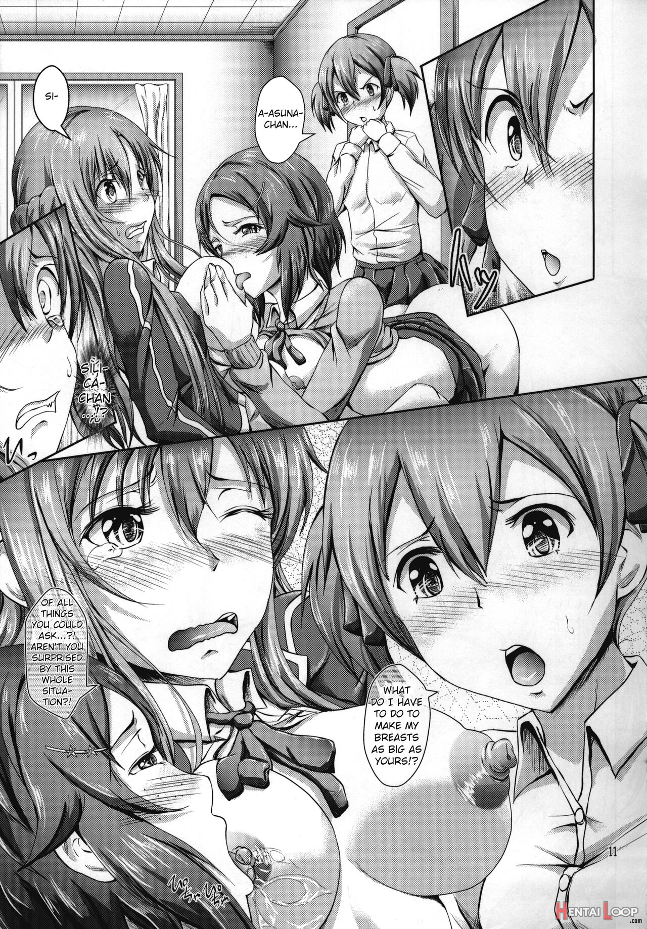 Houkago Sword Art Offline page 10