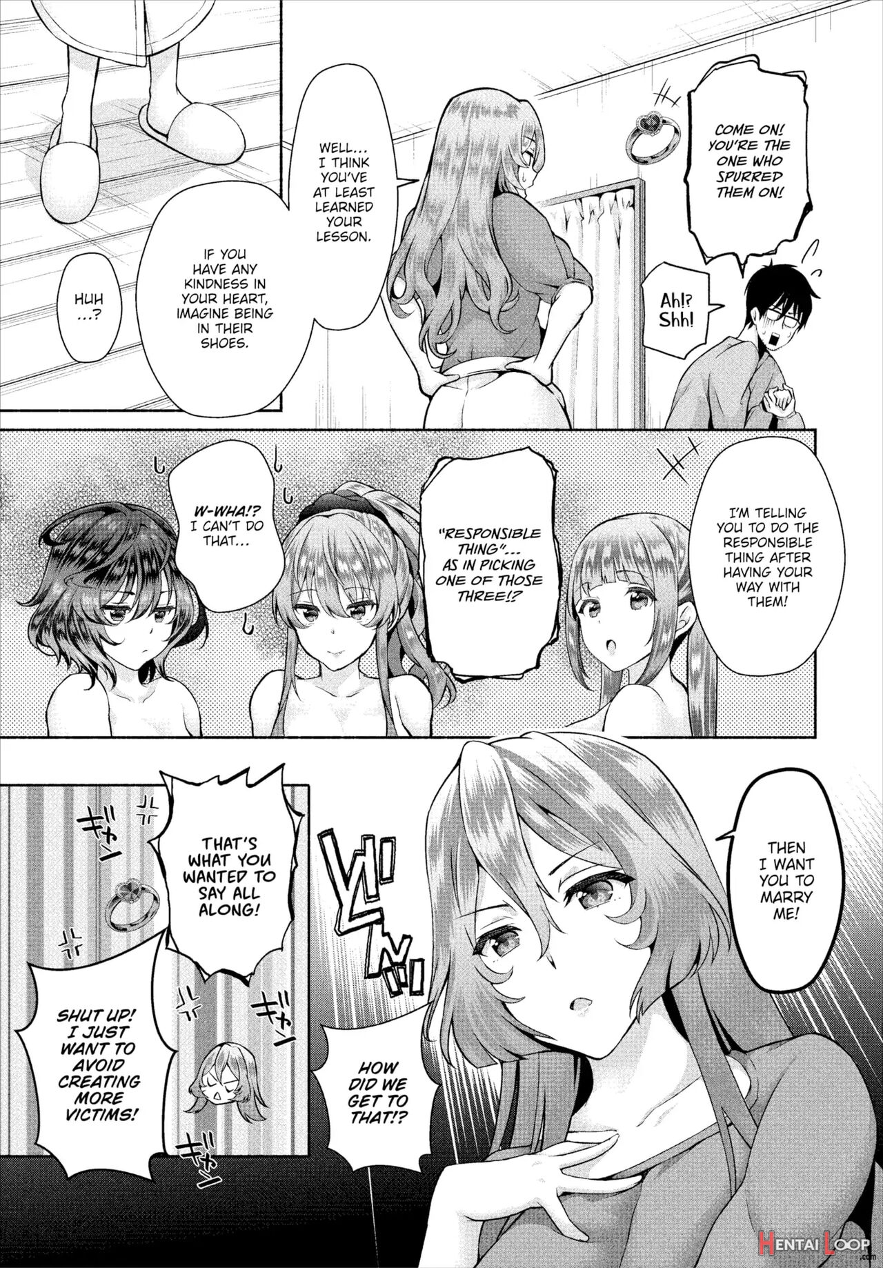 I, A Gloomy Person, Used A Magical Item To Create My Own Harem In The Shared House! Ch. 1-14 page 140