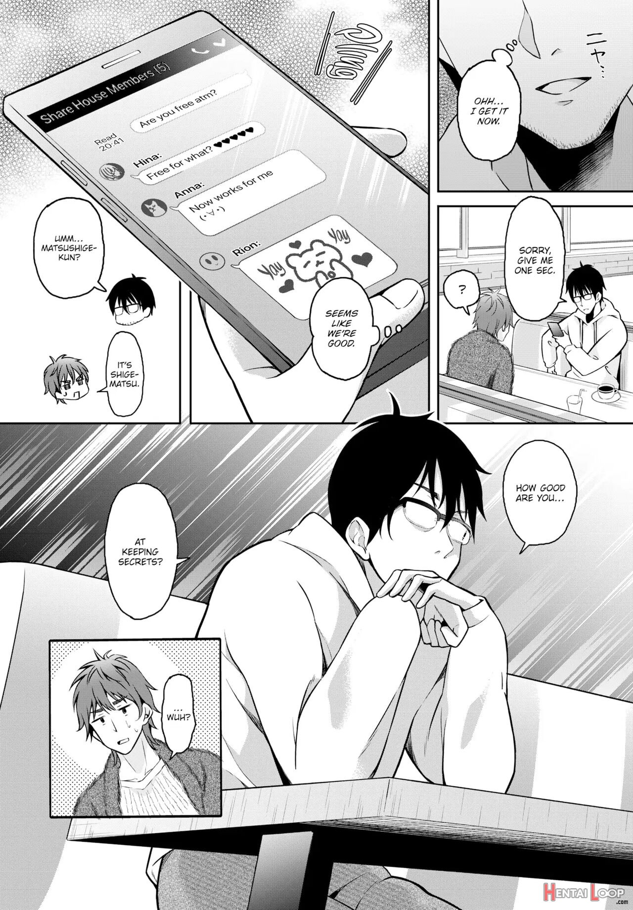 I, A Gloomy Person, Used A Magical Item To Create My Own Harem In The Shared House! Ch. 1-14 page 195