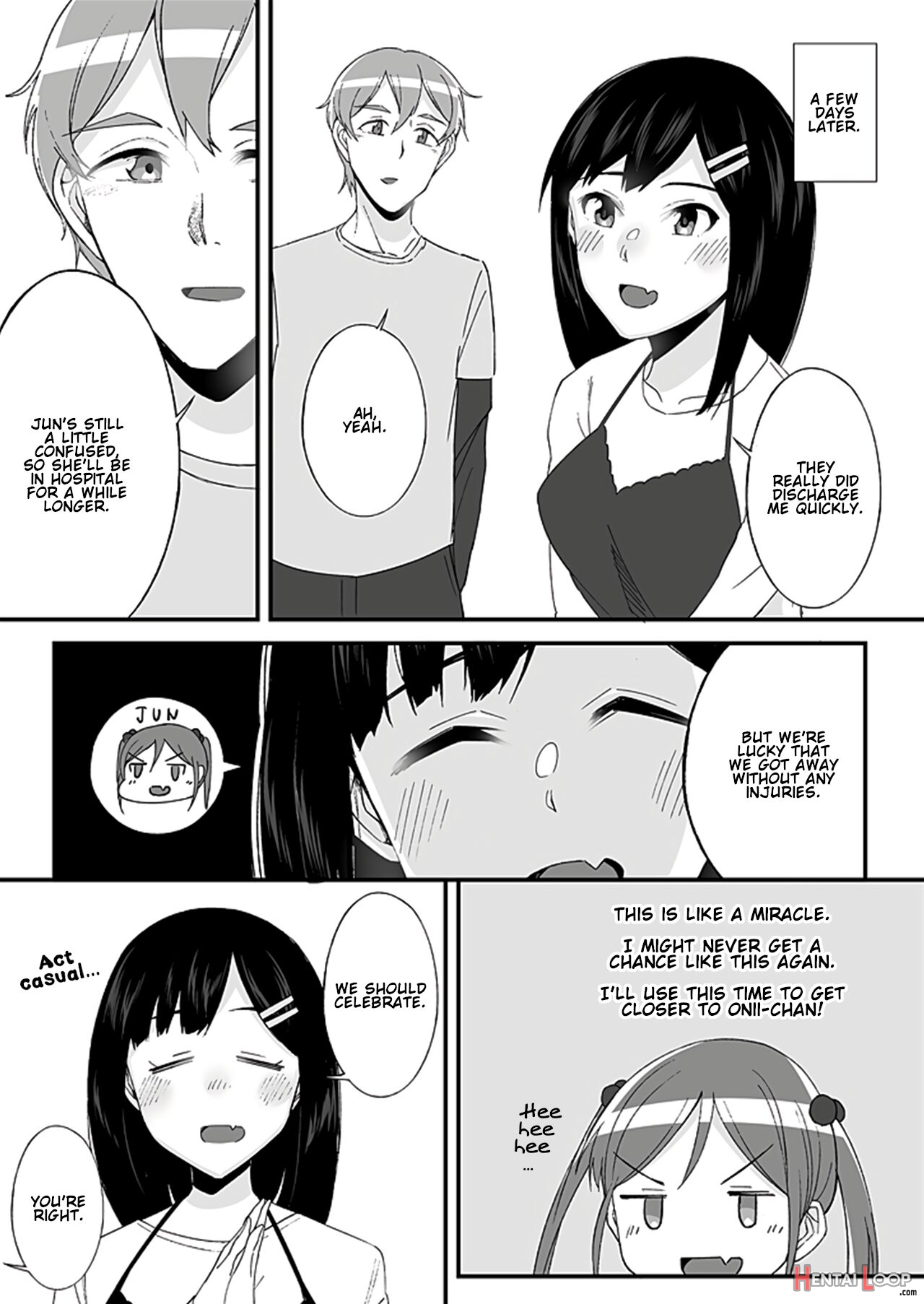 "imouto No Karada No Kanojo" To "kanojo No Karada No Imouto", Docchi No Naka Ga Kimochi Ii? Chapters 1-2 page 15