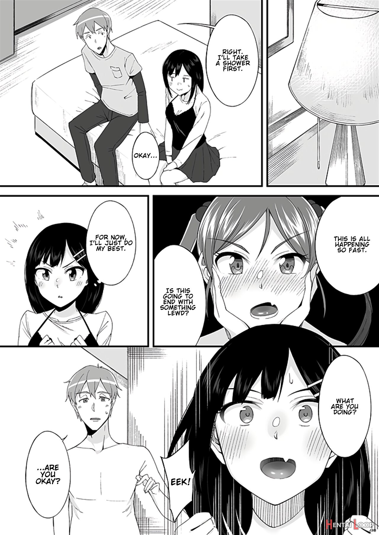 "imouto No Karada No Kanojo" To "kanojo No Karada No Imouto", Docchi No Naka Ga Kimochi Ii? Chapters 1-2 page 17