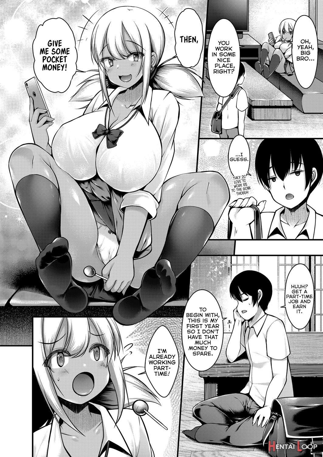 Inaka Ni Kisei Shita Boku Ga Kuro Gal Jk Na Imouto To Papakatsu Shite Shimatta Hanashi page 6