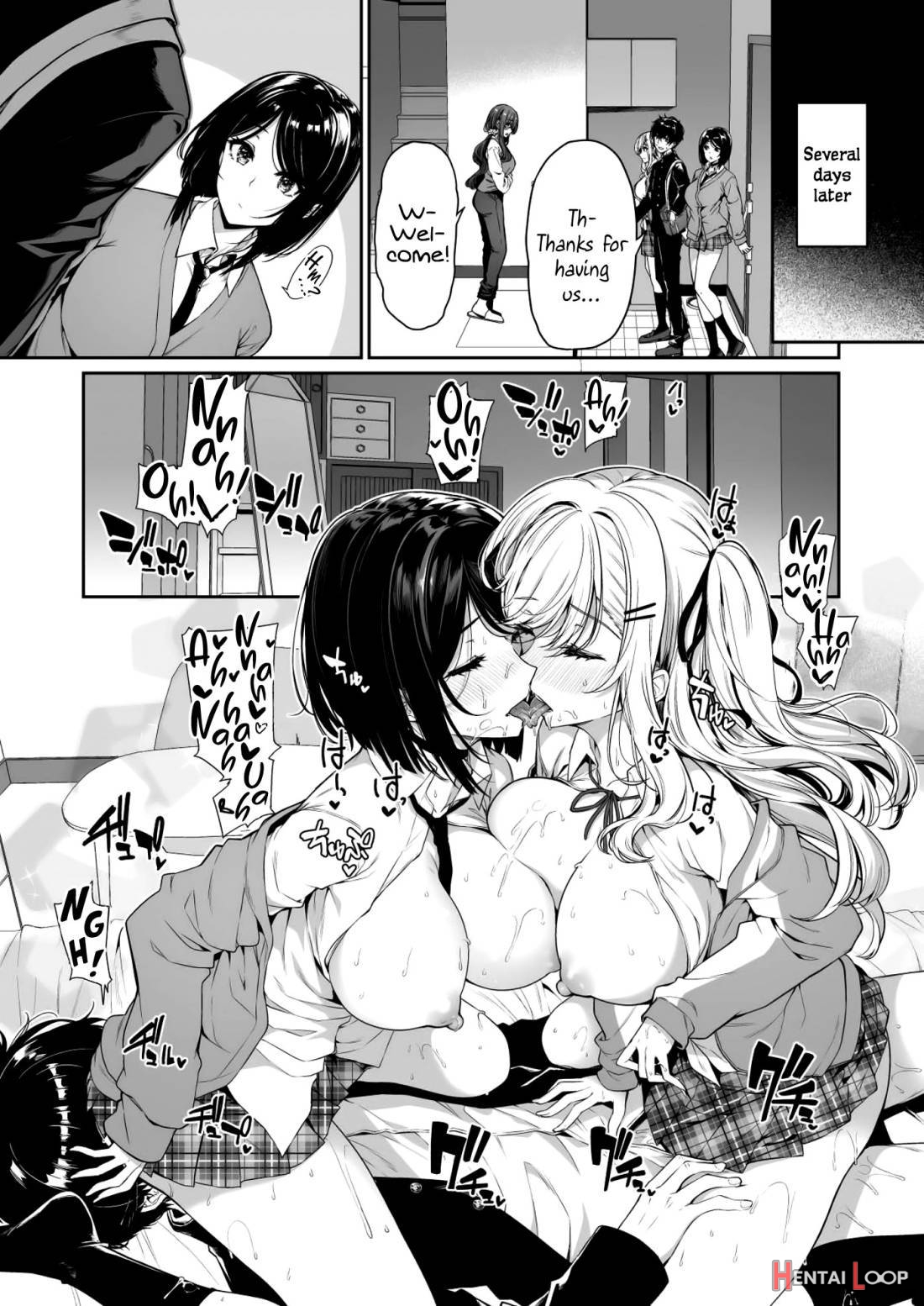 Incha Couple Ga You Gal-tachi To Sex Training Suru Hanashi 3 page 16