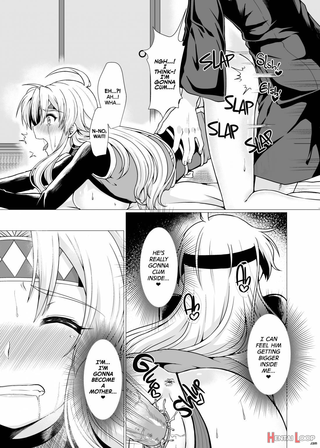 Inka Ranman ~youshi Bitai No Yami No Shinobi, Kyousei Nyotaika~ page 14