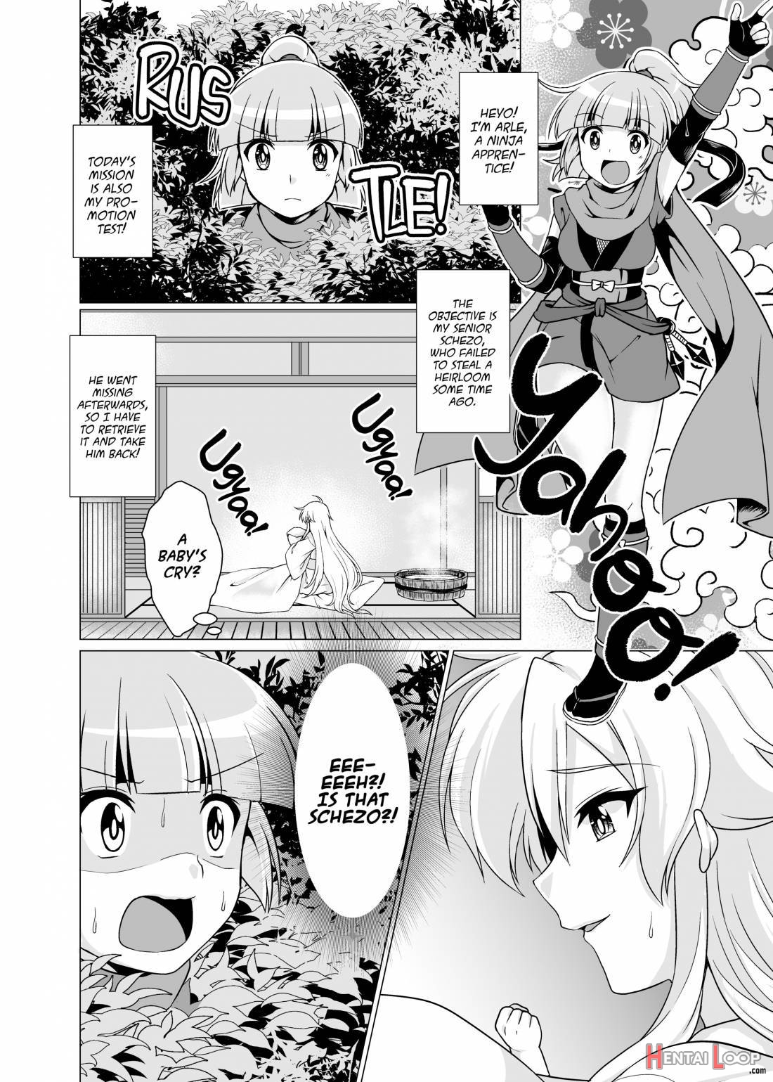 Inka Ranman ~youshi Bitai No Yami No Shinobi, Kyousei Nyotaika~ page 31