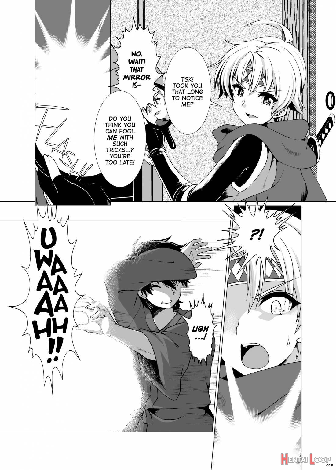 Inka Ranman ~youshi Bitai No Yami No Shinobi, Kyousei Nyotaika~ page 5