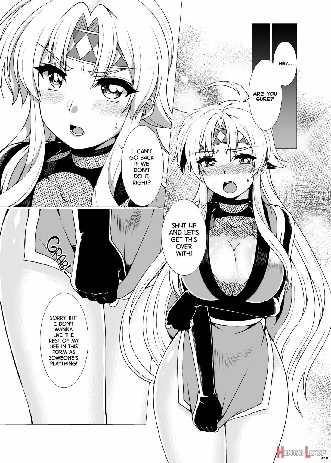 Inka Ranman ~youshi Bitai No Yami No Shinobi, Kyousei Nyotaika~ page 8