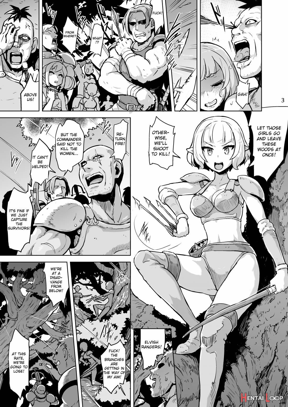 Inyoku Ni Kuruishi Elf-tachi No Uta page 4