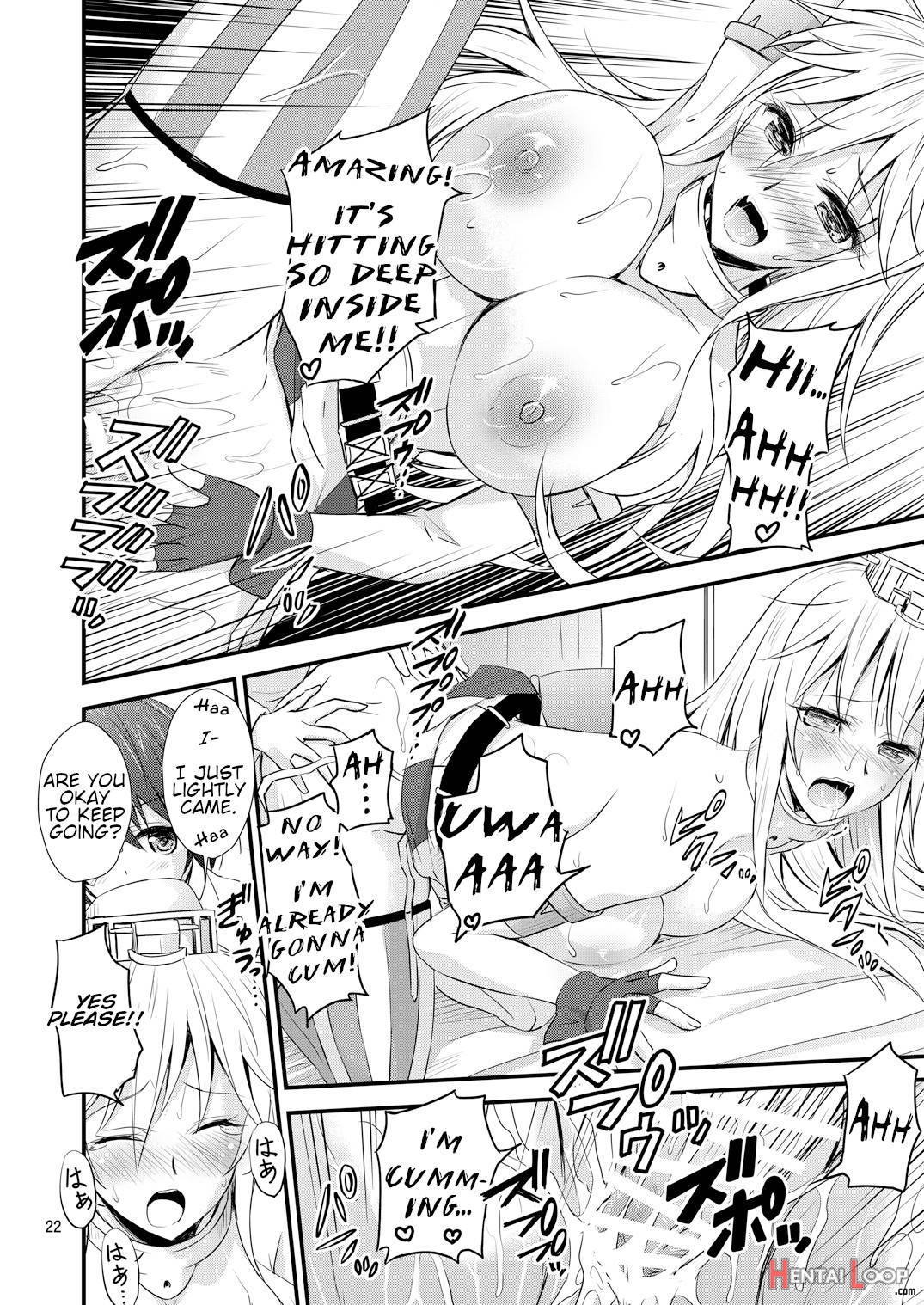 Iowa To Saimin De Ichaicha Suru Hon page 21