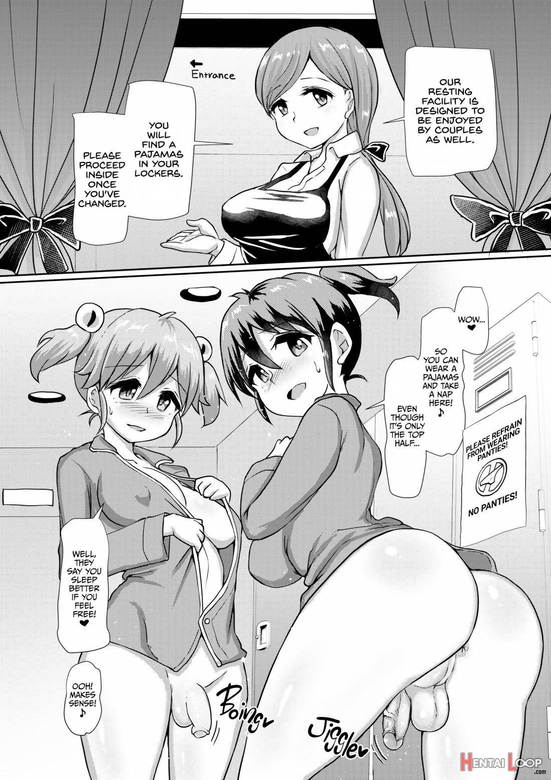 Issho Ni Futanari Practice 5 page 3