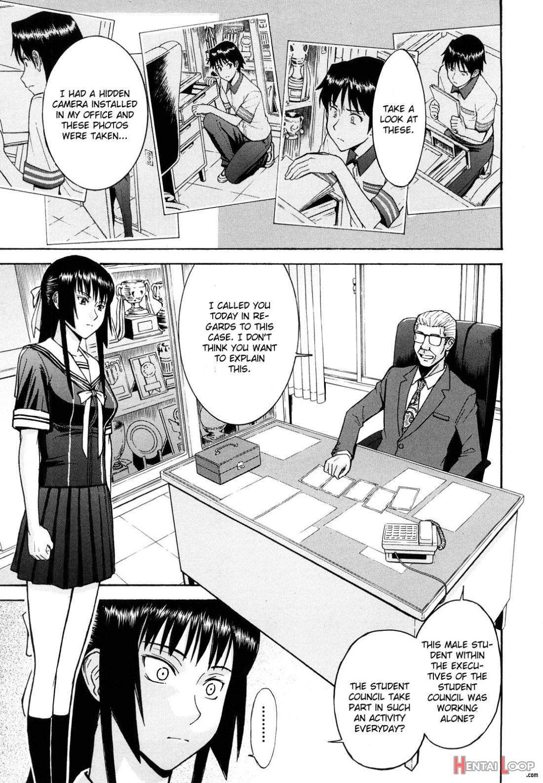 Itazura Senyou Hanahira Seitokaichou page 112