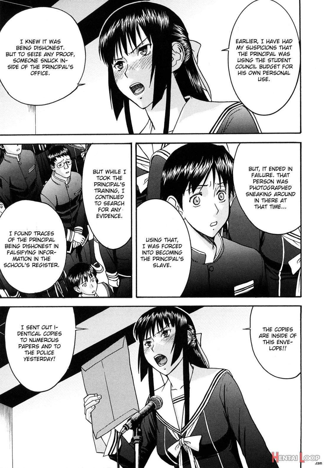 Itazura Senyou Hanahira Seitokaichou page 199