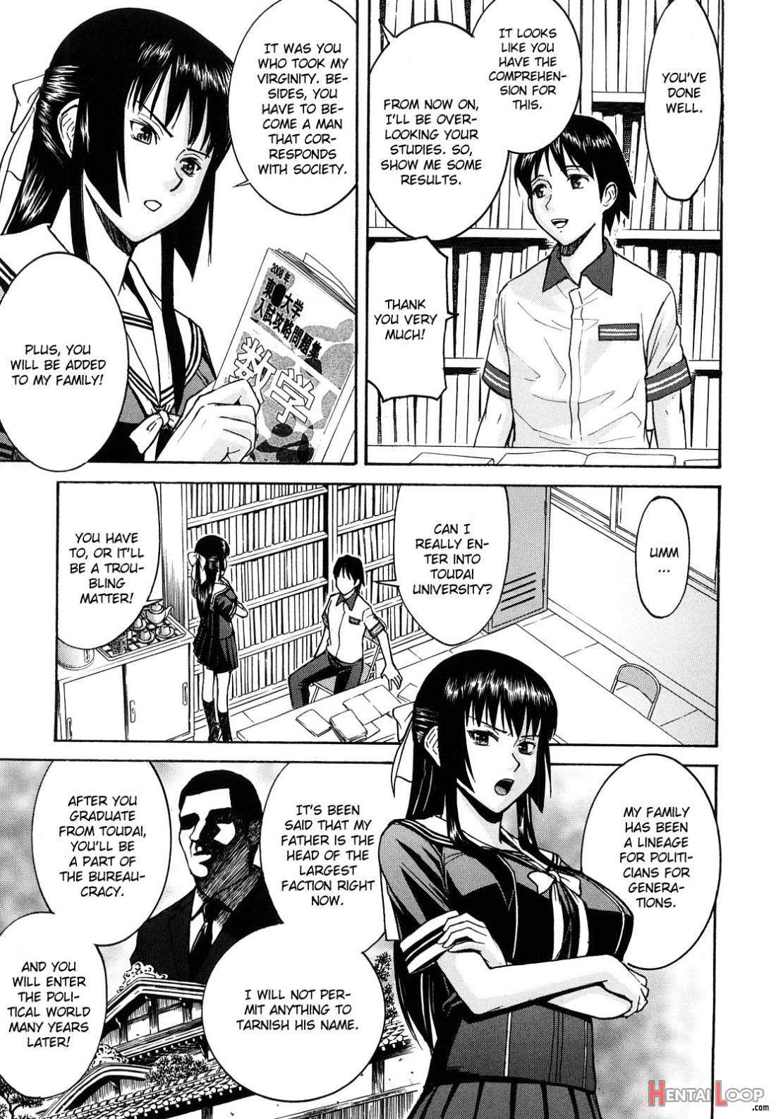 Itazura Senyou Hanahira Seitokaichou page 41