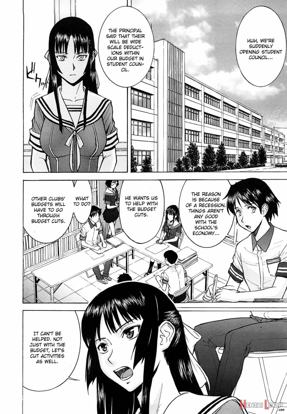 Itazura Senyou Hanahira Seitokaichou page 8