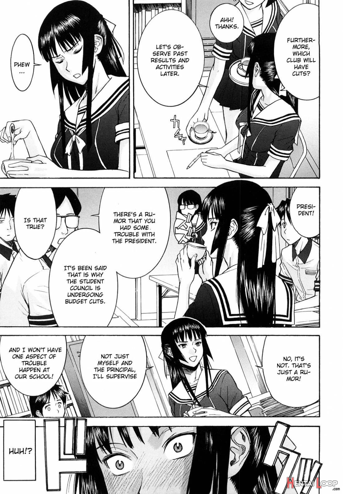 Itazura Senyou Hanahira Seitokaichou page 9