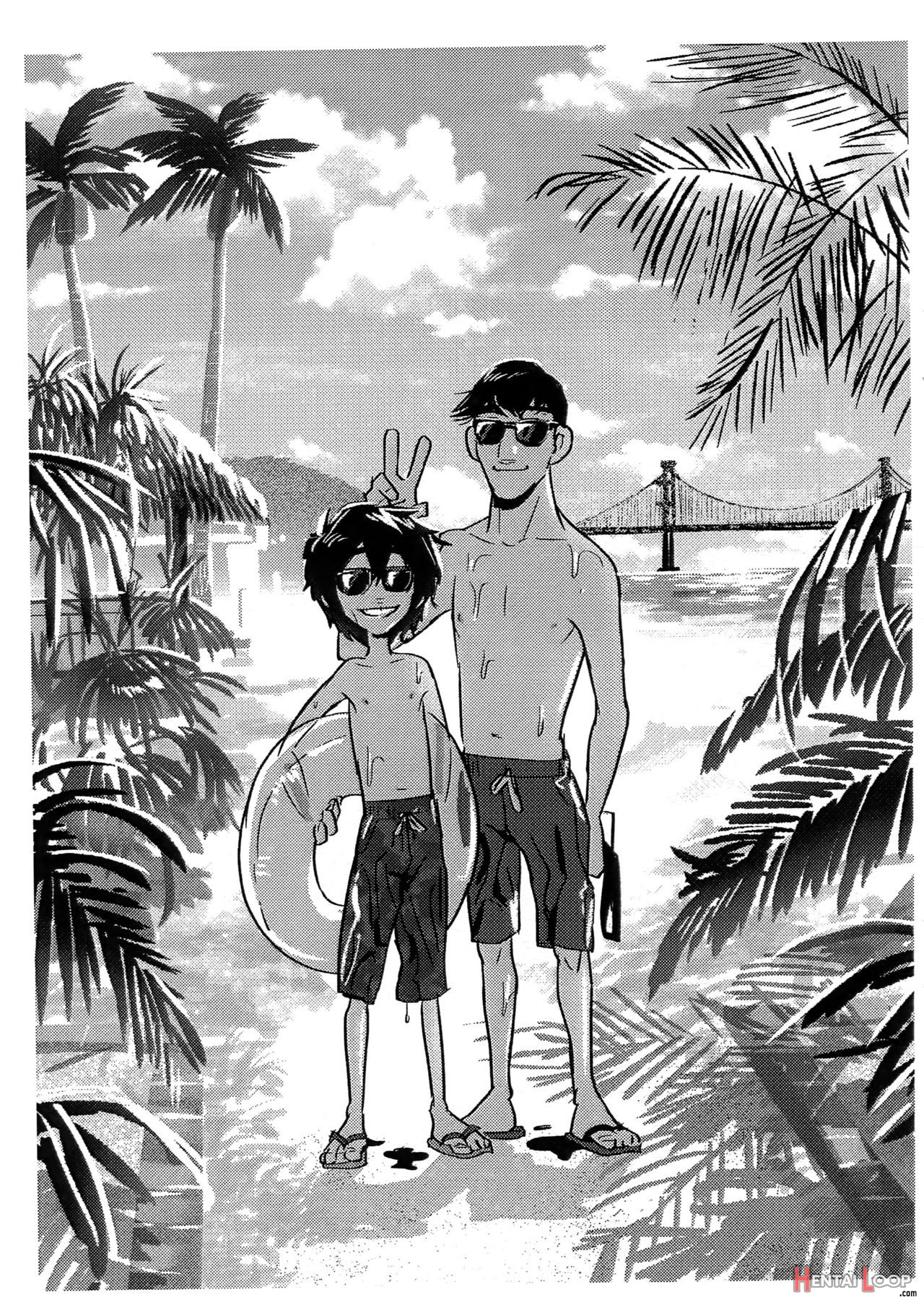 Itâ€™s Summer! Itâ€™s The Sea! Itâ€™s Hiro And Tadashi!! page 13