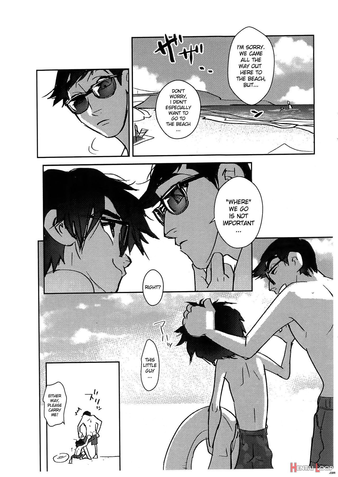 Itâ€™s Summer! Itâ€™s The Sea! Itâ€™s Hiro And Tadashi!! page 15