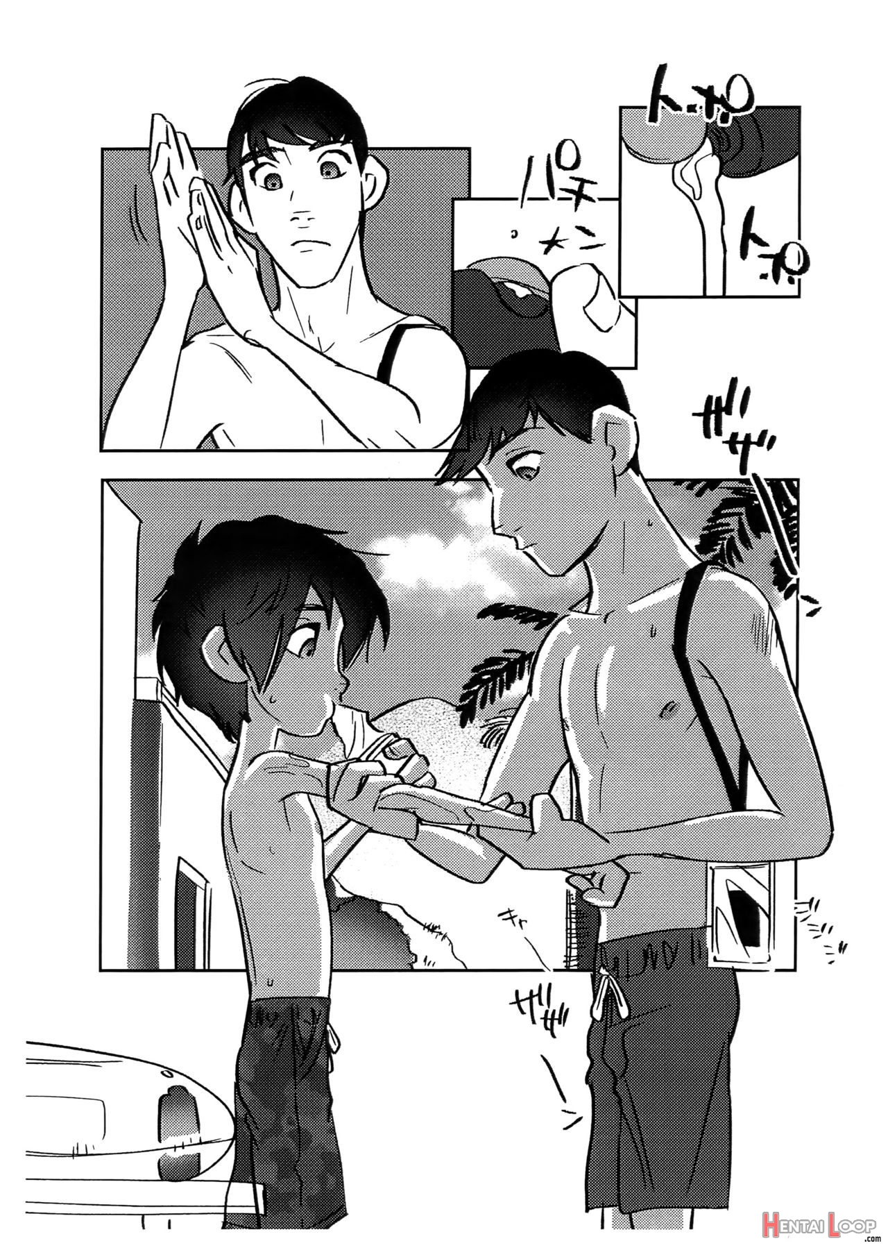 Itâ€™s Summer! Itâ€™s The Sea! Itâ€™s Hiro And Tadashi!! page 3