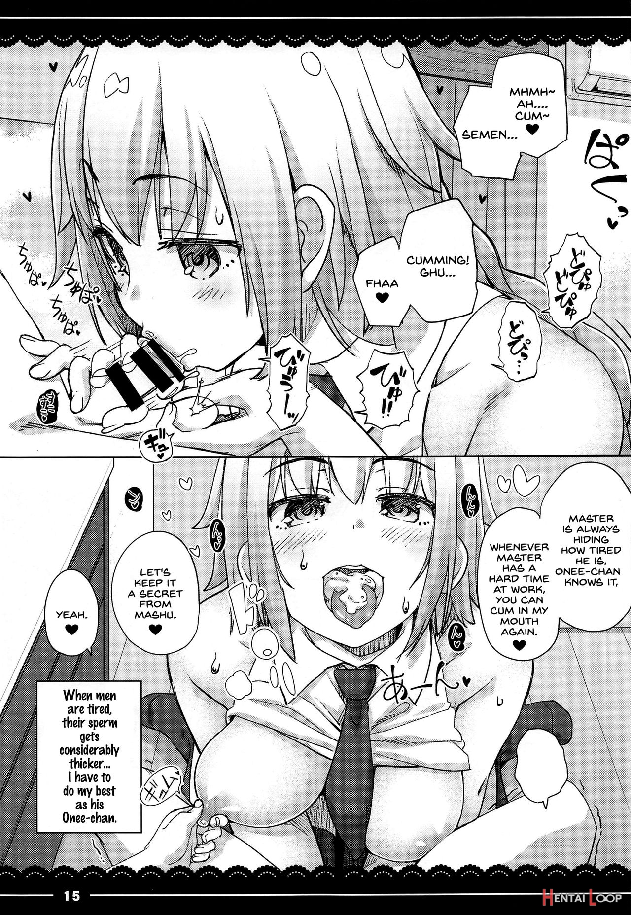 Jeanne Onee-chan No Seiyoku Shori Seikatsu page 14