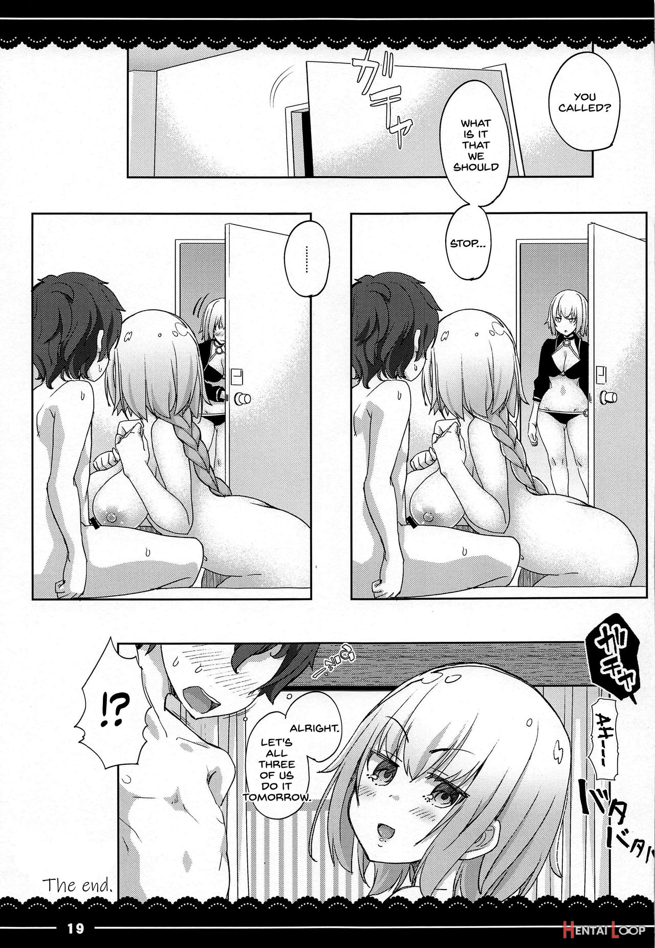 Jeanne Onee-chan No Seiyoku Shori Seikatsu page 18