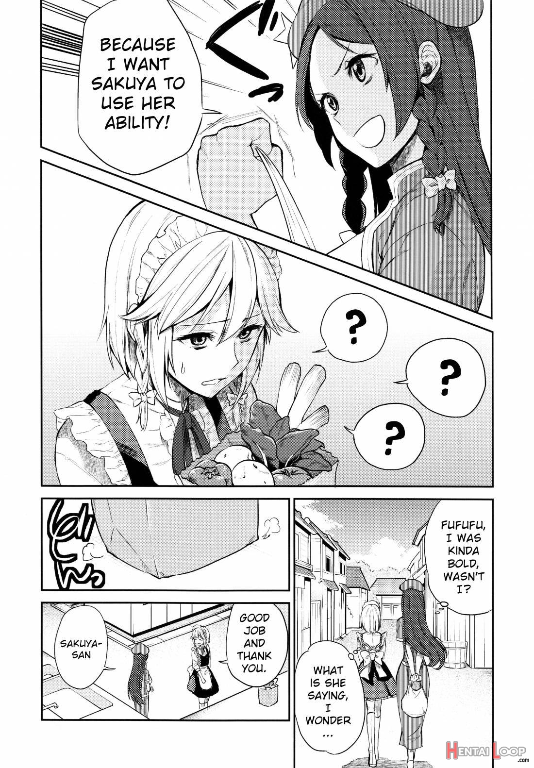 Jikan O Tomete Sakuya-san page 12