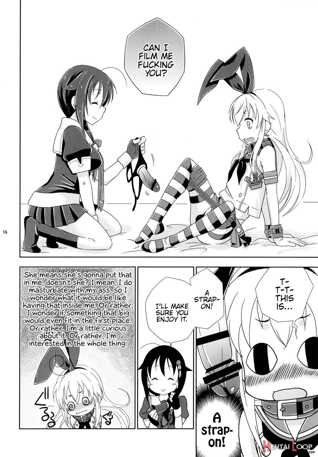 Josou Cos De Layer No Onnanoko O Tsurou Toshite Shippai Shita Shimakaze-kun No Ohanashi. page 11