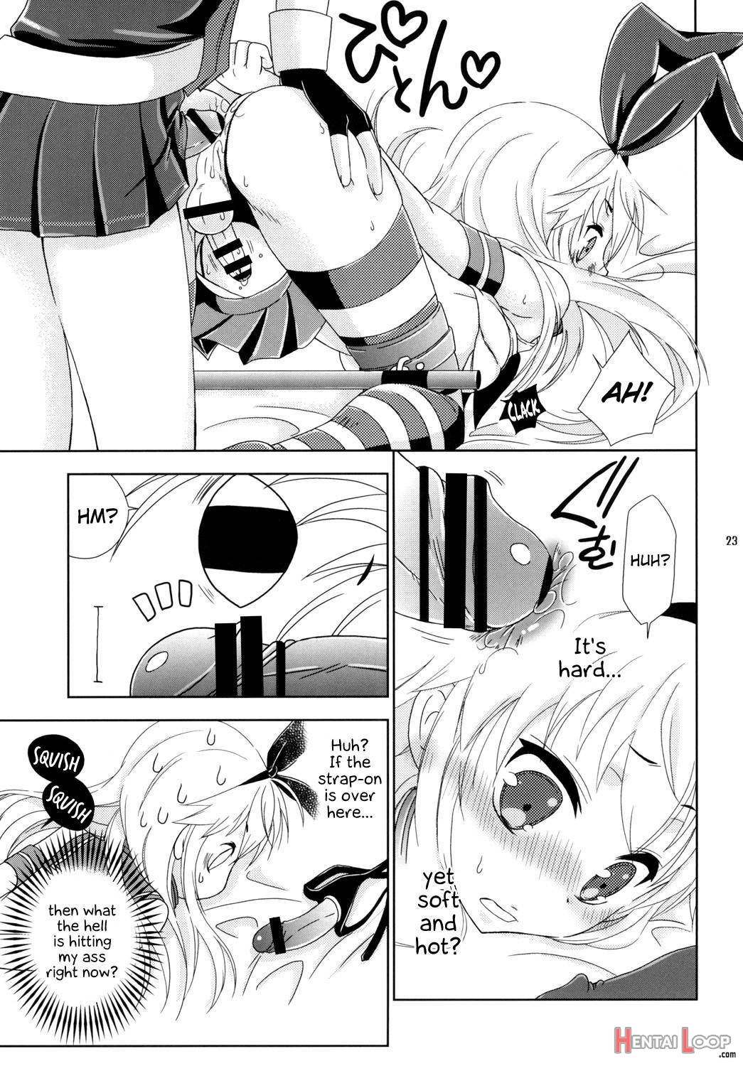 Josou Cos De Layer No Onnanoko O Tsurou Toshite Shippai Shita Shimakaze-kun No Ohanashi. page 20