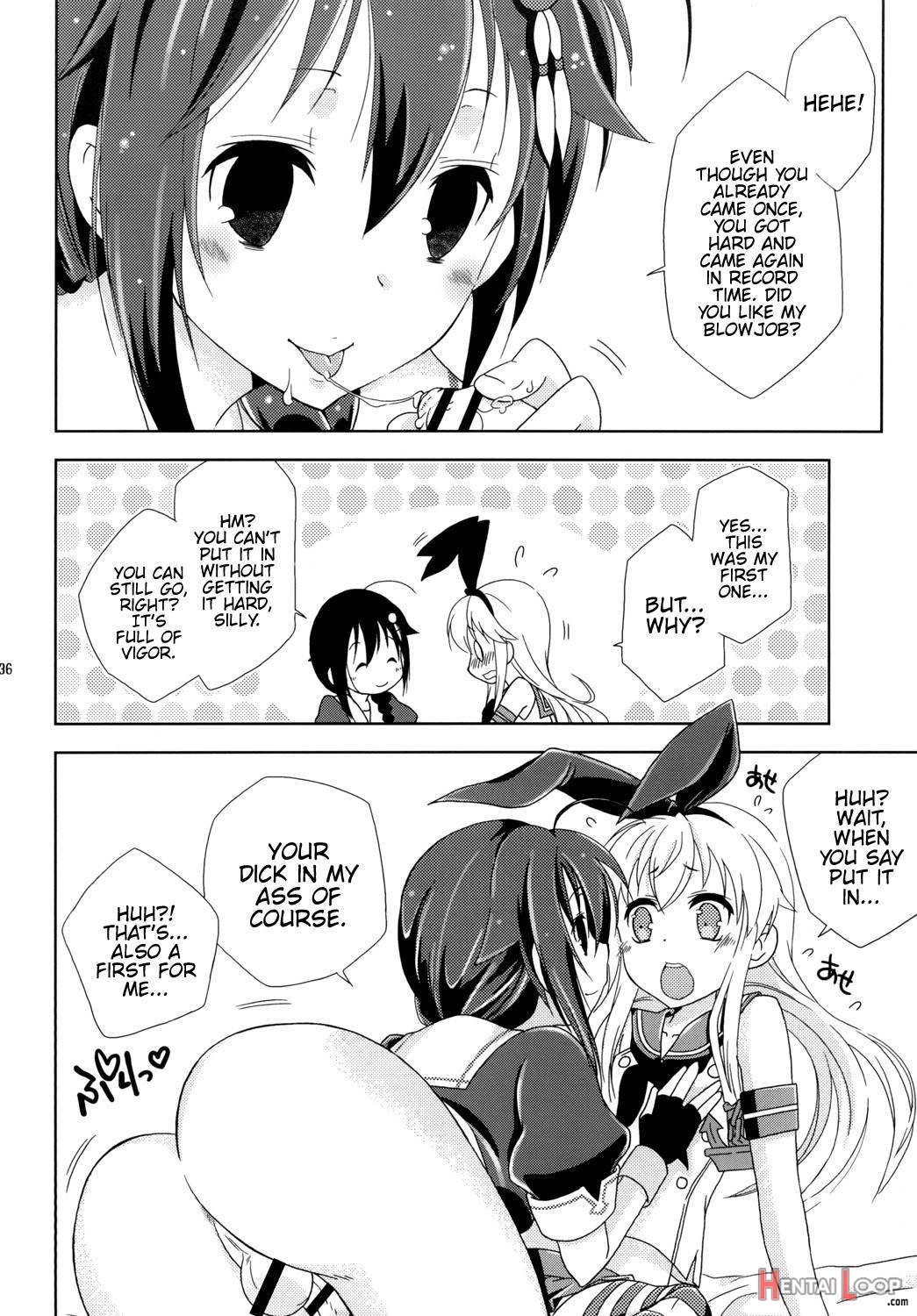 Josou Cos De Layer No Onnanoko O Tsurou Toshite Shippai Shita Shimakaze-kun No Ohanashi. page 33