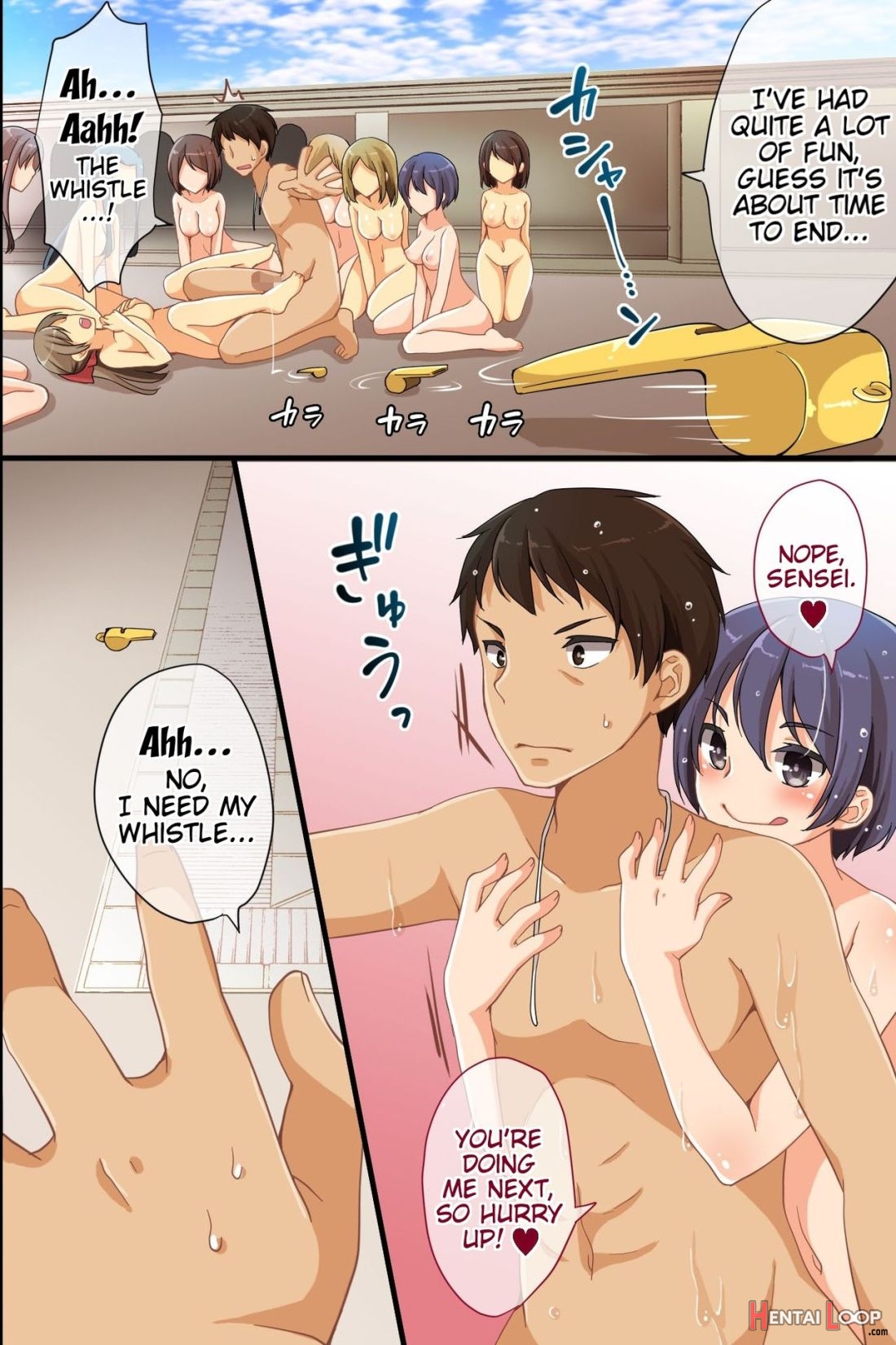 Joushiki Henkan Whistle – Minna No Joushiki O Kaete Shimaeba Ecchi Na Koto O Yaritai Houdai! page 53