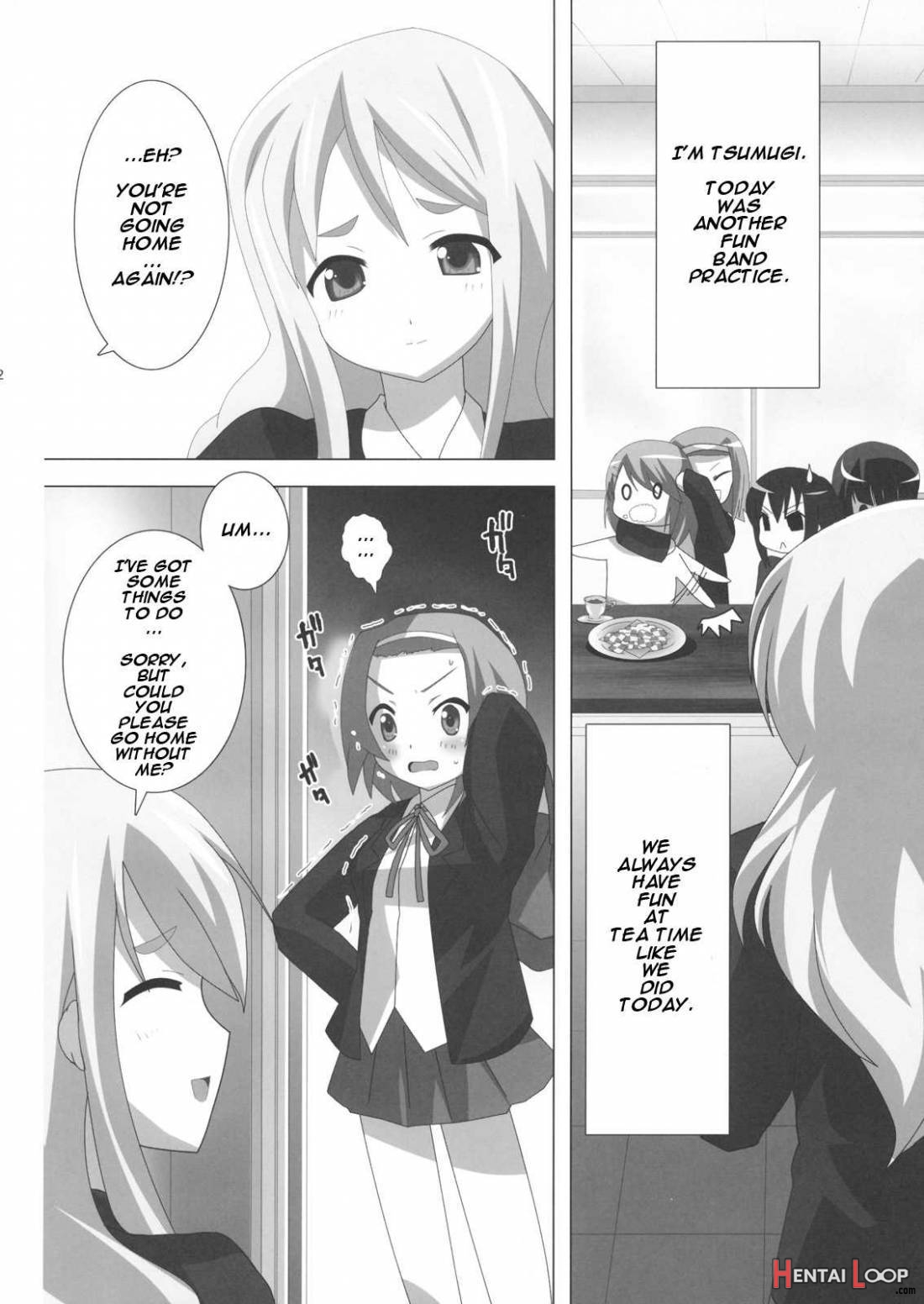 K-on Bon 2!? -mio To Azusa- page 3