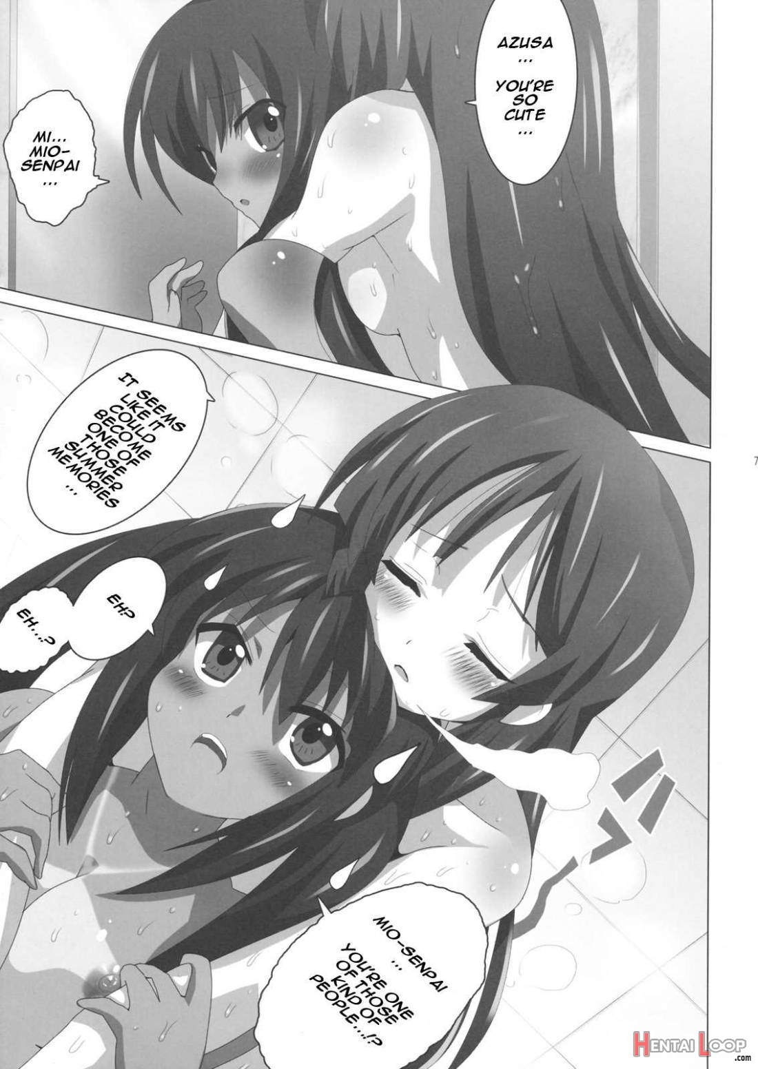 K-on Bon 2!? -mio To Azusa- page 8