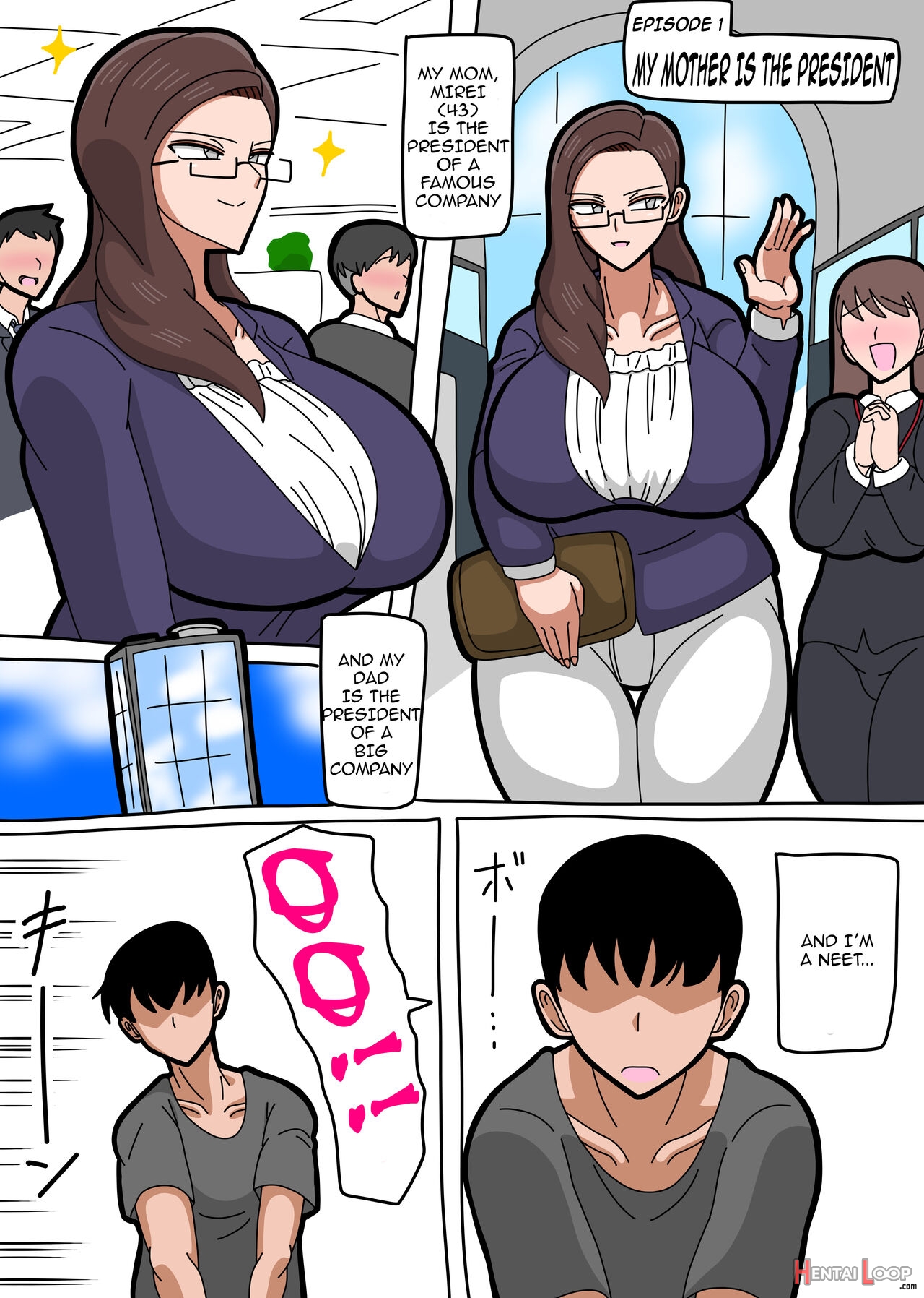 Kaa-san Wa Onna Shachou page 2