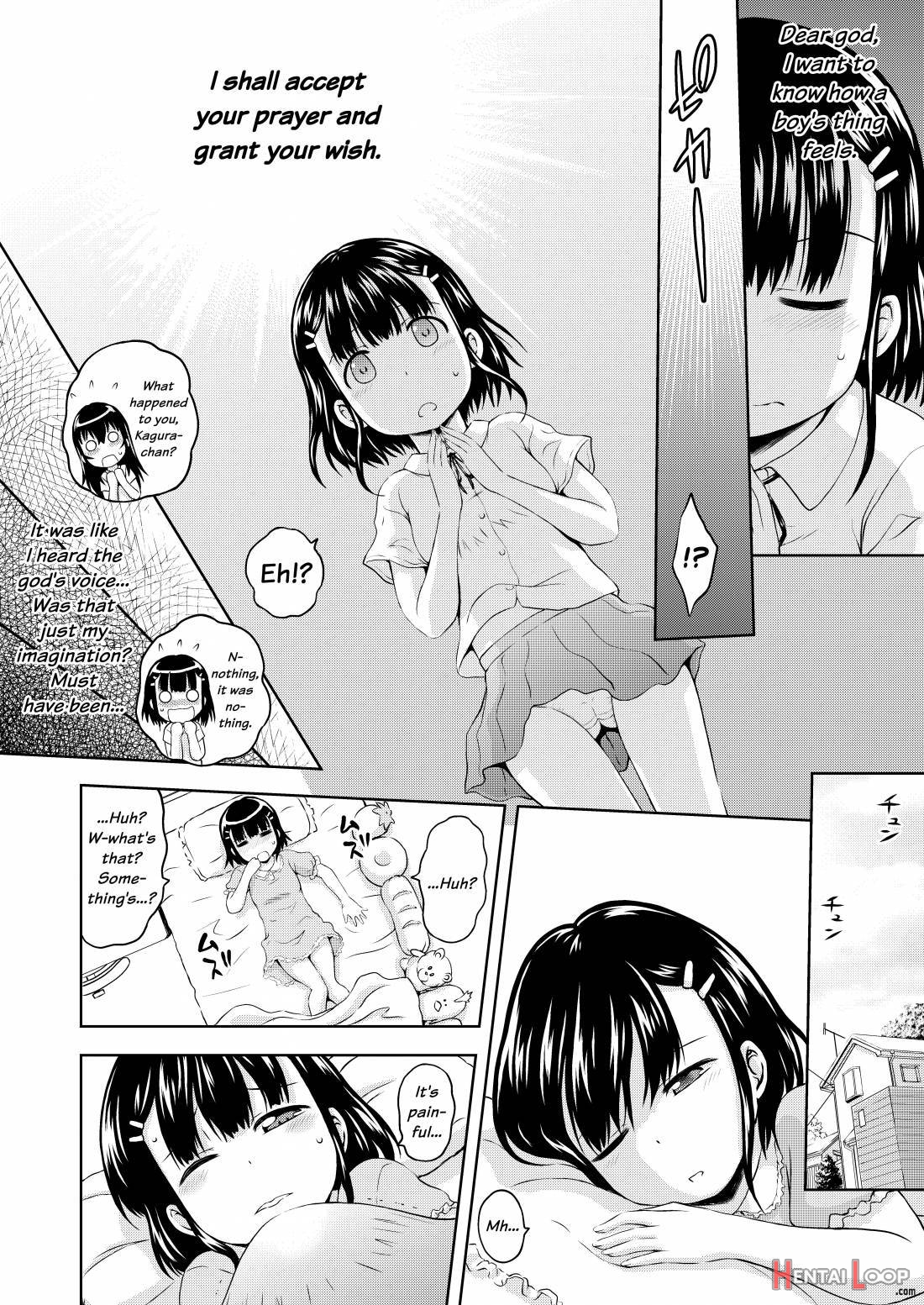 Kagura-chan Ni Oshinboku Ga Hae Chatta Mitaidesu page 6