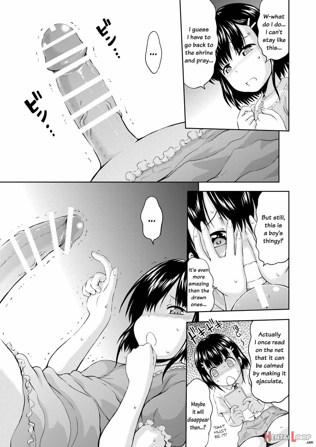 Kagura-chan Ni Oshinboku Ga Hae Chatta Mitaidesu page 9