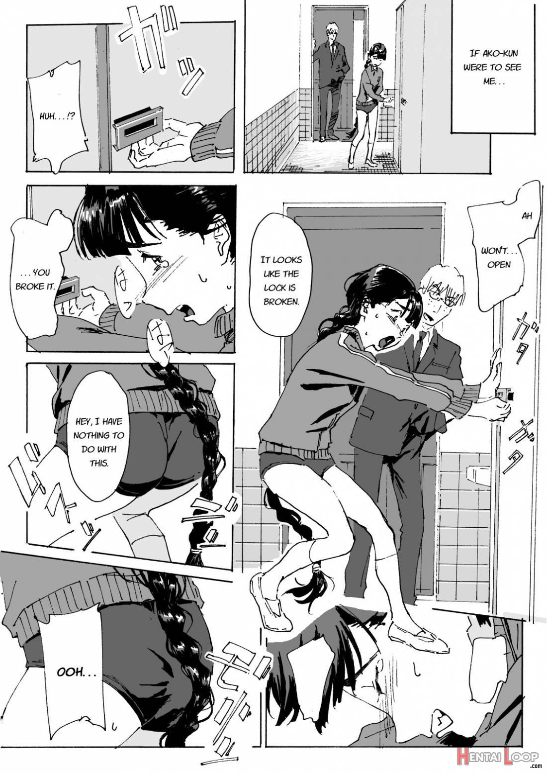 Kami No Nagai Ko Ga Omorashi Suru Hon page 14