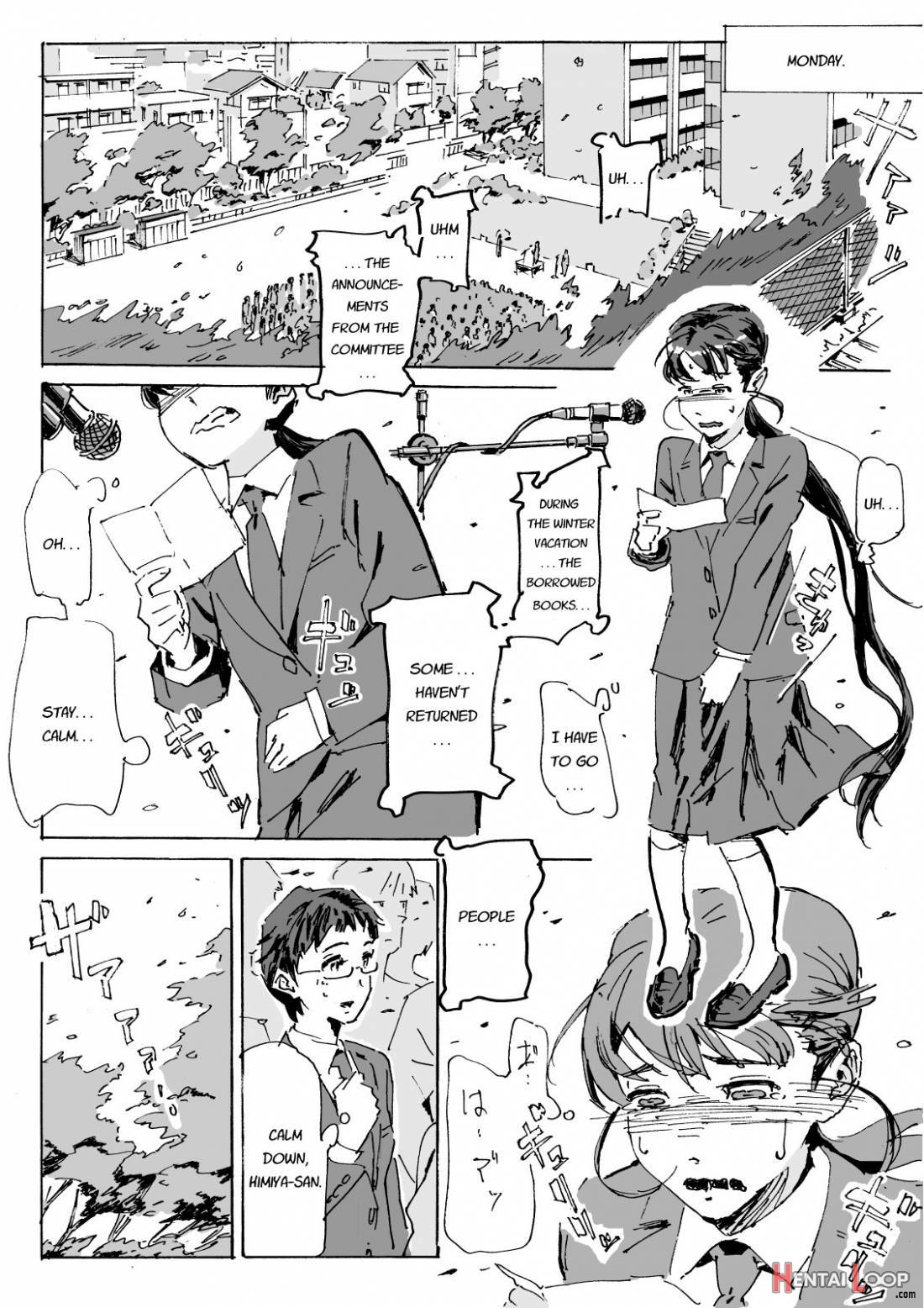 Kami No Nagai Ko Ga Omorashi Suru Hon page 21