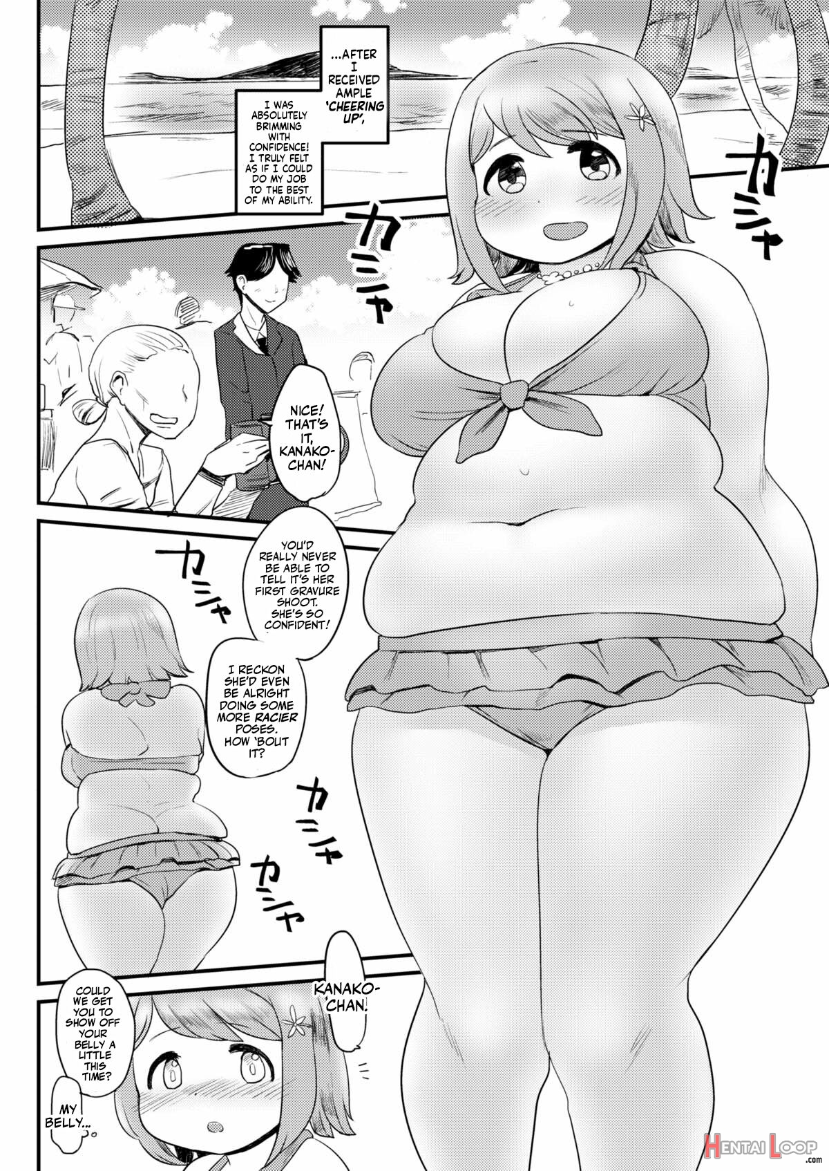 Kanako's Belly. page 35
