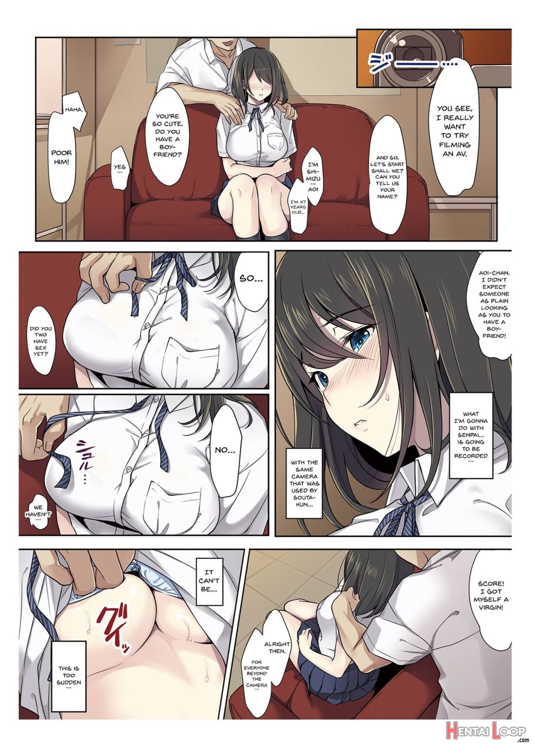 Kanojo No Okashita Ayamachi – Decensored page 12