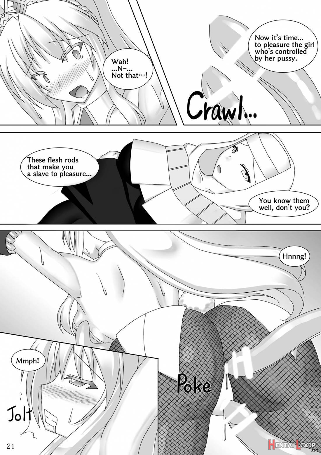 Karametorareta Shishiou -makuai- page 21