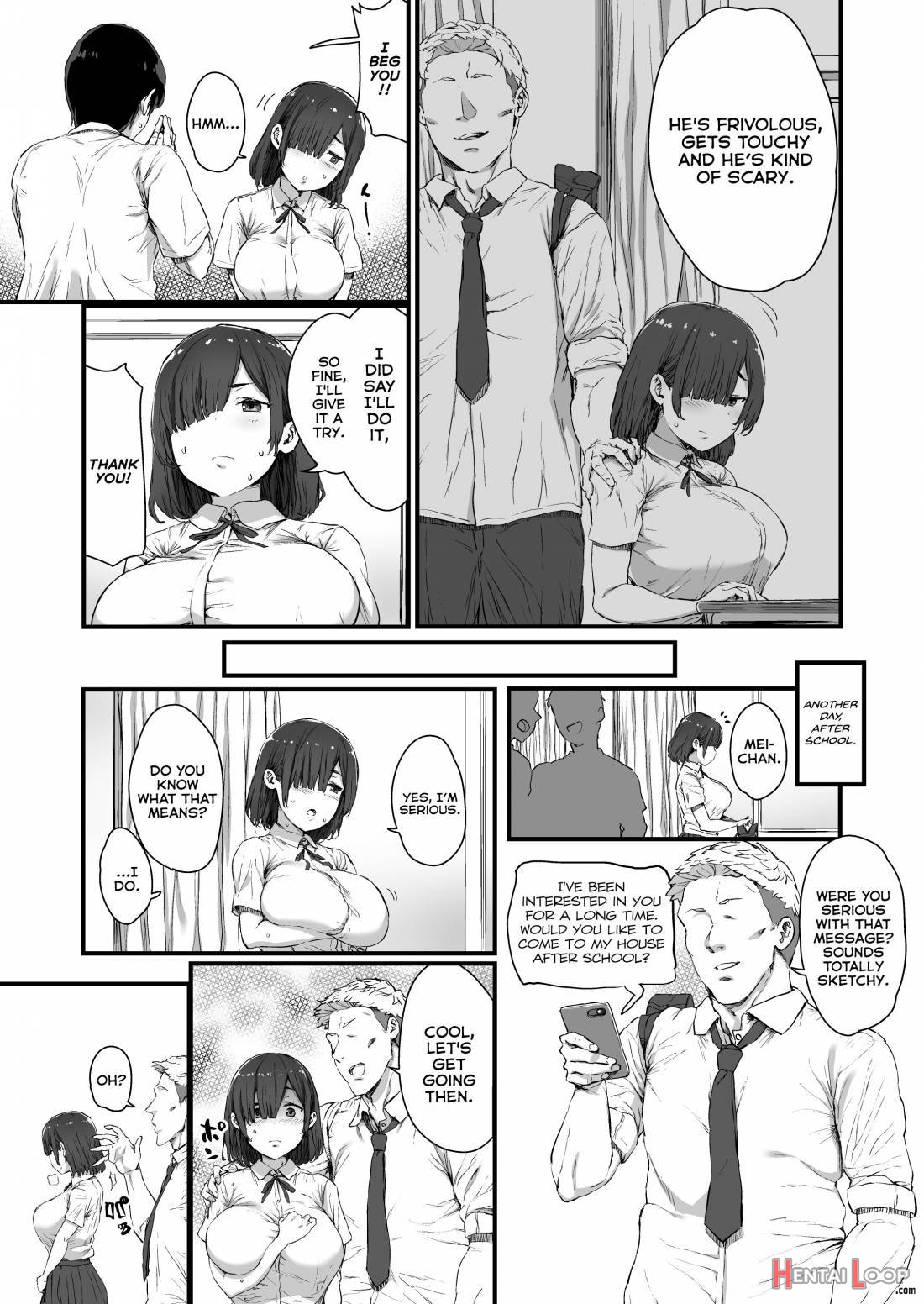 Kareshi Ni Tanomarete Dakareru Mei-san page 4