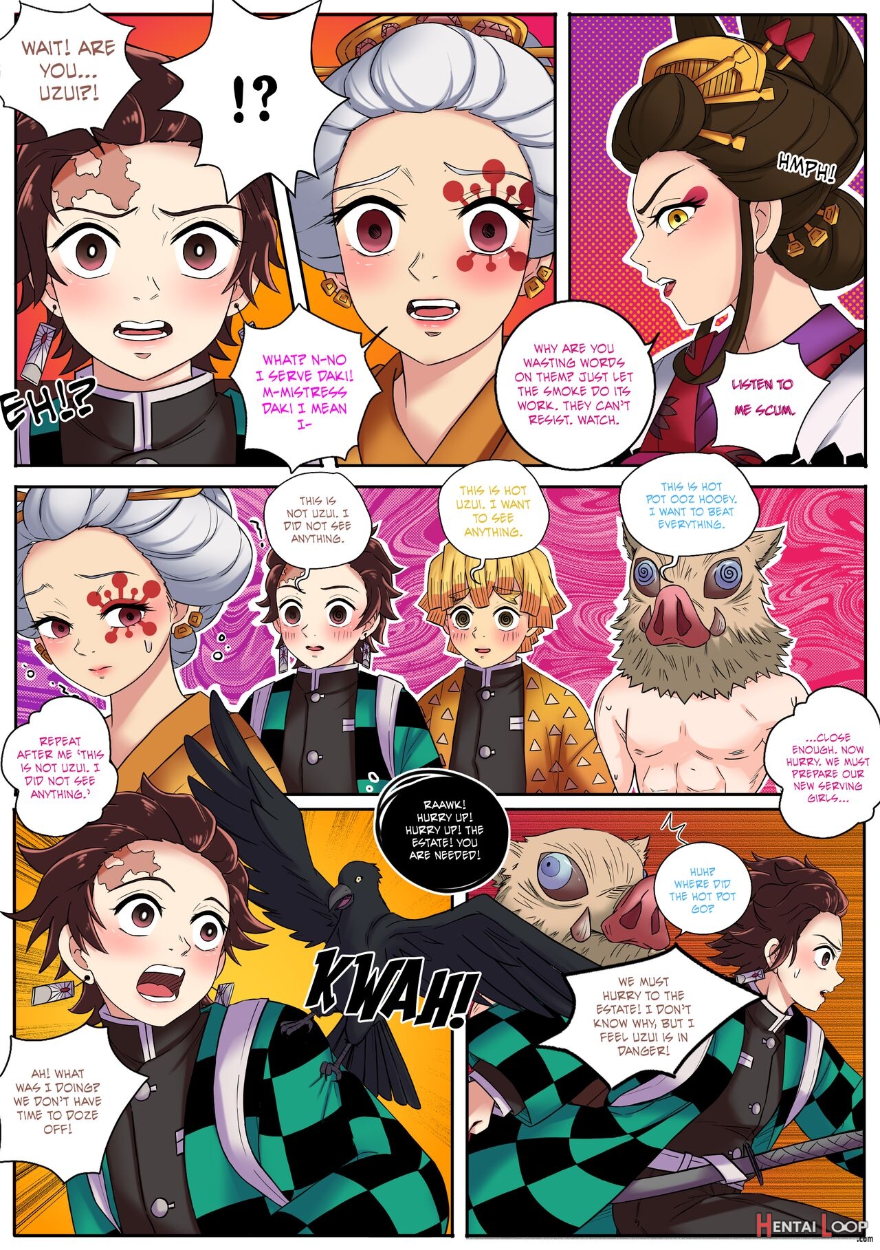 Kimetsu No Yaiba : Red Light District page 13