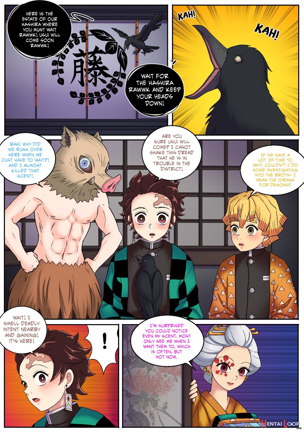 Kimetsu No Yaiba : Red Light District page 14