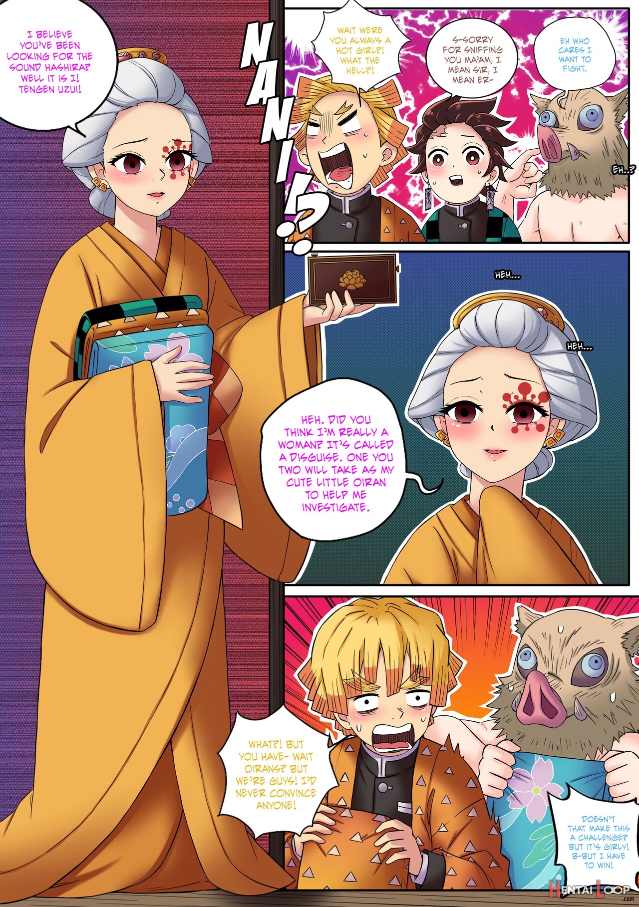 Kimetsu No Yaiba : Red Light District page 15