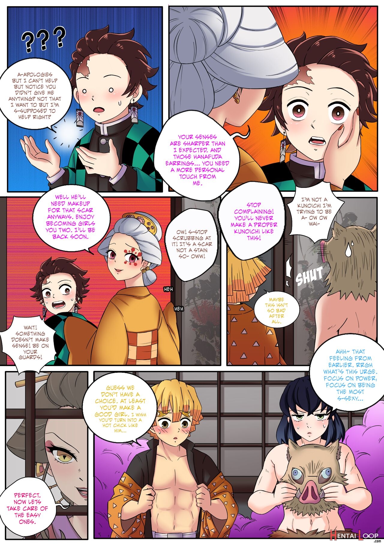 Kimetsu No Yaiba : Red Light District page 16